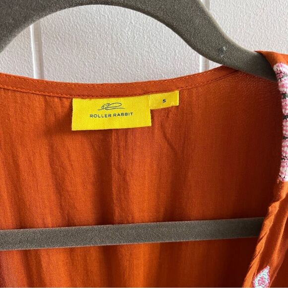 Roller Rabbit Embroidered Maxi Dress - Picture 3 of 11